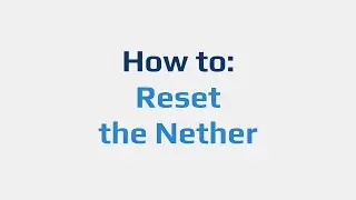 How to: Reset the Nether