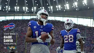 Every Gabe Davis' catch from 100-yard game | Week 5