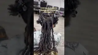We reattached his old Locs 🪄✨ #loclife #locnation #lasvegasstylist #locs
