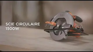 Scie circulaire 1500W CS1550 - BLACK+DECKER