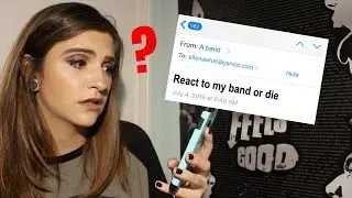 Reacting To Bands That Slid Into My DM's (pt. 2) | ellenawhat