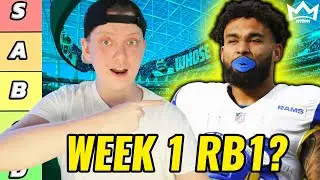 Top 36 Running Back Rankings for Week 1 Fantasy Football