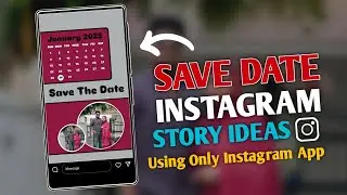 Save The Date Marriage Ig Story editing🔥 