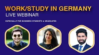 🇵🇰🇮🇳🇧🇩 | Webinar on Studying in Germany