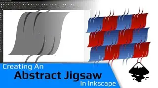 How To Create An ABSTRACT JIGSAW in INKSCAPE