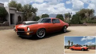 1500Hp Chevrolet Camaro Z28 -  Moza R9 Wheel + Shifter 
