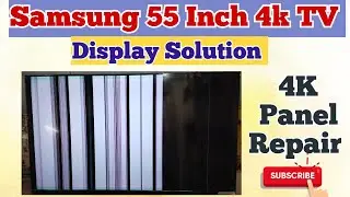 Samsung 55 Inch 4k TV Display Repair 🔥UA55AU7600KXXL Samsung 🔥4K Ultra Display Repair 🔥