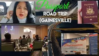 PASSPORT APPLICATION ,ROADTRIP AT GAINESVILLE FLORIDA