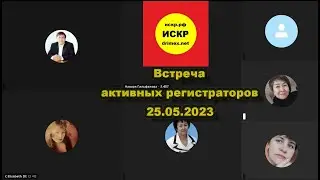 Встреча активных участников. Новые идеи, проекты, результаты, планы. 25.05.2023