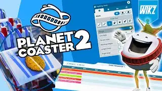 PLANET COASTER 2 NEWS - Switch & Drop Tracks Confirmed - Scenery Brush & New Pathing Tool