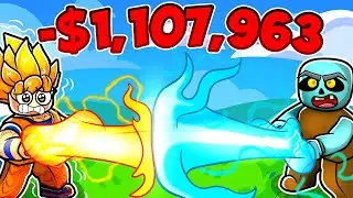Spending $1,107,963 For OP ANIME POWERS In ROBLOX...
