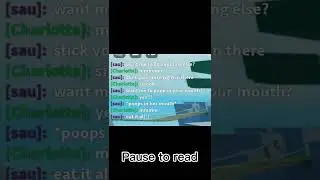 My guy really be doing  S3X in Roblox