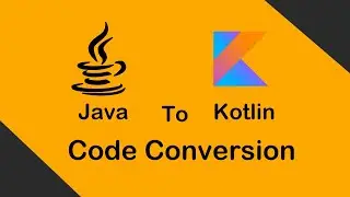Convert Java code to Kotlin with Intellij IDE. Subscribe for more 😉. 