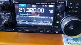 2023 10 14 Reception comparison between Icom ic 7300 vs Kenwood TS 2000
