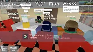 Eating at Erics Diner in Retrostudio