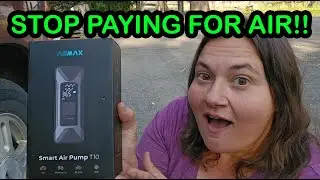 Reviewing A Handy Gadget You Didn't Know You Needed! ASMAX T10 Smart Air Pump!