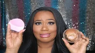 Mixing All My Foundations Together + Applying My Foundation with Foreo Luna