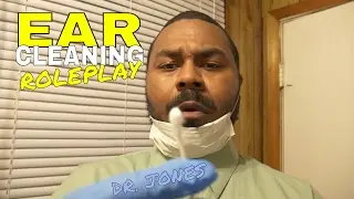 [ASMR] Ear Cleaning Role Play DR JONES Ear Wax Removal & Ear Cleaning Sounds (Binaural)(Ear to Ear)