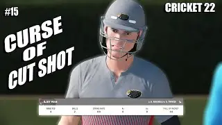 CURSE OF CUT 🙄🏏 || CRICKET 22 CAREER MODE #15 HINDI GAMEPLAY || CRICKET 22 PS5 GAMEPLAY