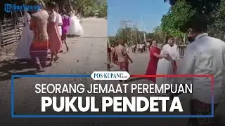 Seorang Jemaat Perempuan Pukul Pendeta