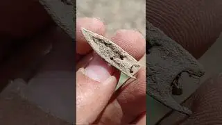 Našel jsem ostrý šíp z pravěku detektorem kovů #metaldetecting #metaldetector #archaeology #hunting