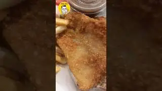 A magic of crispy. Fried = Yummy Fried fish steak 😜