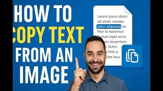 How to copy text from an image. Part 1 #tutorial