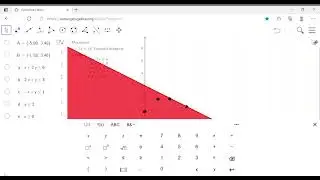 Programación lineal en geogebra