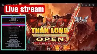 🔴Trực Tiếp  5/10 Khai mở máy chủ mới Muonline
