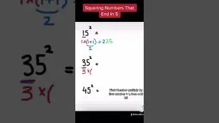 Squaring numbers