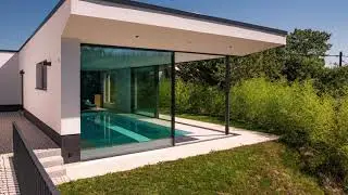 cero Schiebefenster für Poolhaus in Augsburg