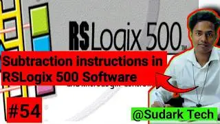 Subtraction (SUB) in RSLogix 500 | Subtraction Instructions | Sudark Tech