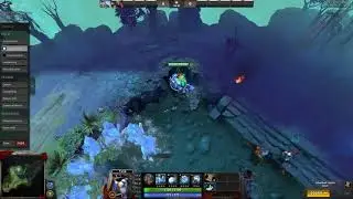 How to push yourself up on cliffs using ice shards with Tusk (Dota 2)