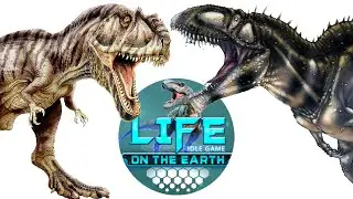 Средний меловой период Кархародонтозавр, Гиганотозавр Life on Earth неработающая эволюция