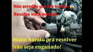 Vazamento na válvula de abastecimento do GNV