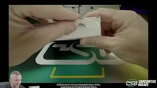 2025 Bowman Chrome Baseball Hobby 12 Box Case Break #4
