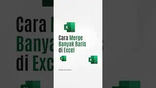 Cara Merge Banyak Baris di Excel #exceltips #exceltricks #exceltutorial