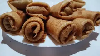 Блины дрожжевые на кипятке с начинкой и без))