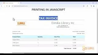 Printing Documents in JavaScript - Techbyte