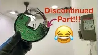 Can a fan with remote control be installed with a wall regulator? Discontinued receiver!