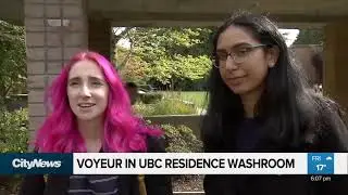 Voyeur In UBC Residence Washroom