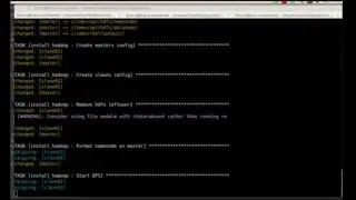 Ansible-Hadoop Output
