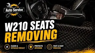W210 seats removing