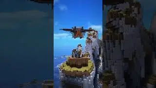 Windswept Savanna | Howling Heights Manor #minecraft #shorts #minecraftbuilding   #minecraftimelapse