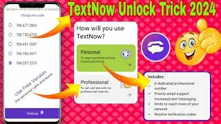 TextNow USA WhatsApp Number Lock 🔐 Otp Verify problem solutions 2024