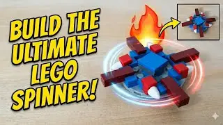 Can This Custom LEGO Spinner Spin Forever? 🔥