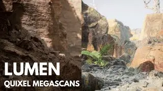Unreal Engine 5 | Quixel Megascans Scene | Lumen