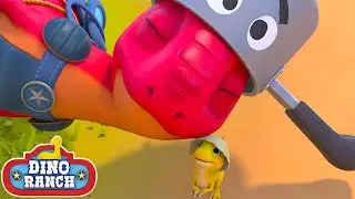 ¡El Bebé Dino Servicial! | Dino Ranch Español
