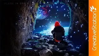 Alone in Space - Speed art (
