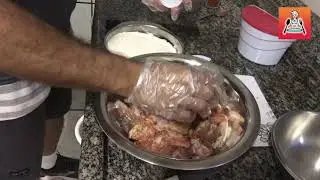 COMIDA DE BUTECO- FRANGO  A PASSARINHO EMPANADO!!!FÁCIL